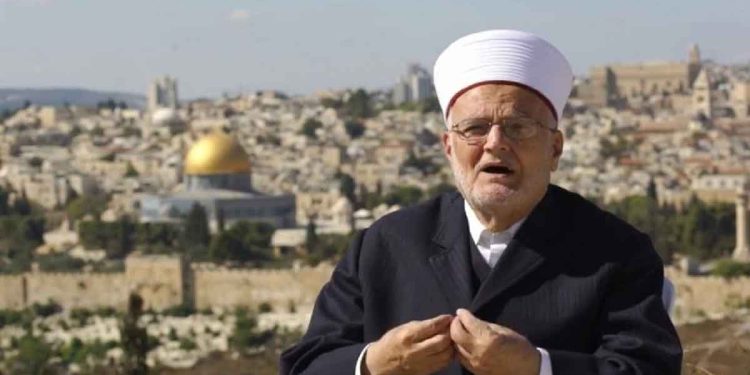 Al-Aqsa Mosque's preacher Sheikh Ekrima Sabri