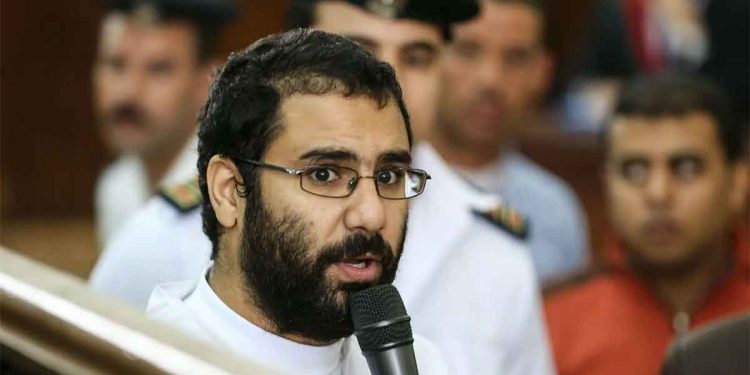 الناشط المعتقل علاء عبدالفتاح