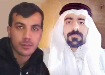 معتقلا الرأي الأردنيان عدي أبو رمان، وعماد محمد بخيت الخلايلة