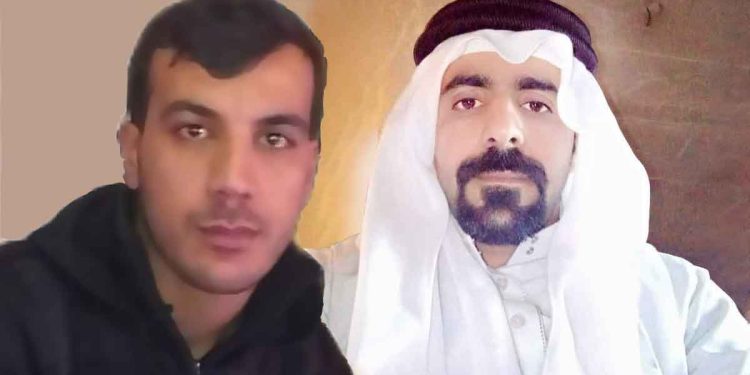 معتقلا الرأي الأردنيان عدي أبو رمان، وعماد محمد بخيت الخلايلة