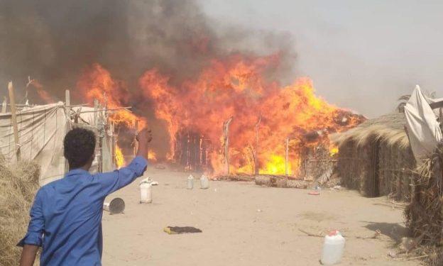 Displaced Yemenis’ suffering continues, after fire in refugee camp