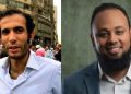 المحاميان المصريان المعتقلان، هيثم محمدين، ومحمد الباقر