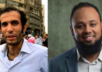 المحاميان المصريان المعتقلان، هيثم محمدين، ومحمد الباقر