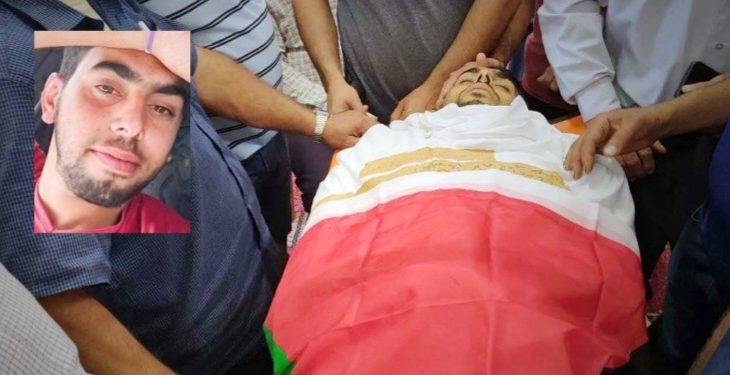 مقتل الفلسطيني “محمود أبو عيهور” برصاص الاحتلال الإسرائيلي بالضفة
