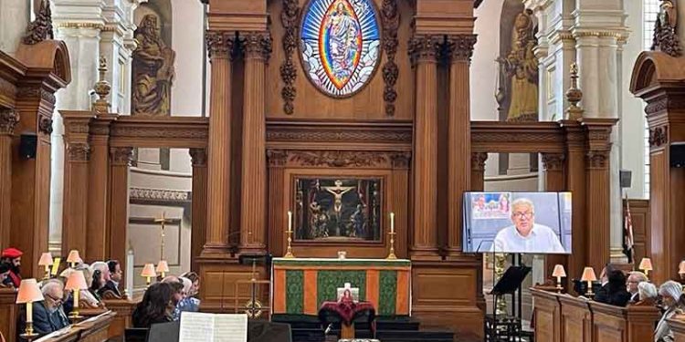 AOHR UK co-organises memorial service for Palestinian journalist Shireen Abu Akleh