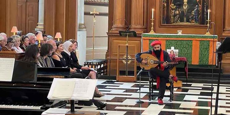 AOHR UK co-organises memorial service for Palestinian journalist Shireen Abu Akleh