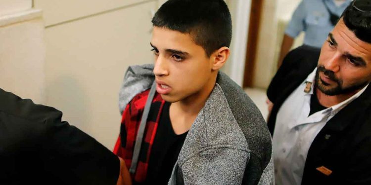 Palestinian youth, Ahmed Manasra