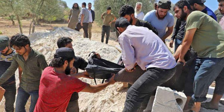 Syria – UN Condemns the Killing of 5 Children in Russian Bombing