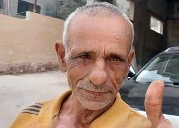 Hussein Qawariq, 60, was injured, last Tuesday, July 26, 2022