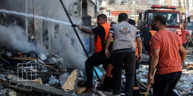 Israeli attack on Gaza kills eleven Palestinian, including child