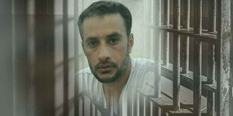 المعتقل الأردني المضرب عن الطعام حمد الخريشا