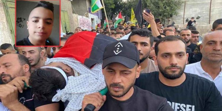 Mahmoud Samoudi was dead after he was seriously wounded by IOF live bullets