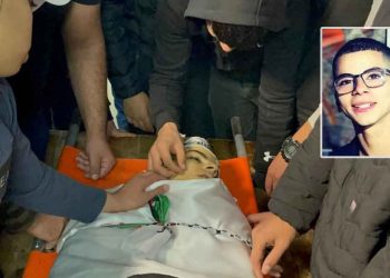 مقتل الفتى الفلسطيني أحمد أمجد شحادة (16 عاما)