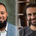 activist Alaa Abdel-Fattah and his lawyer, Muhammad Al-Baqer