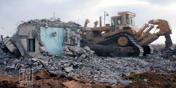 IOF Demolishes Palestinian Bedouin Village for 211th Time