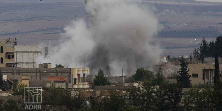 Russian missile kills a Syrian displaced person in Lattakia