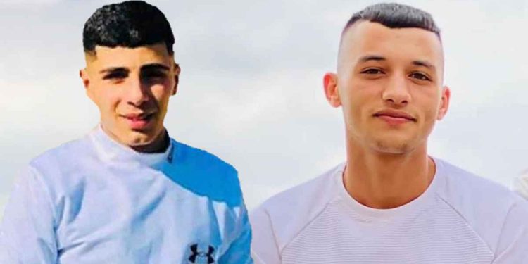 مقتل الفلسطينيين أحمد أبو جنيد وسند سمامرة برصاص الاحتلال