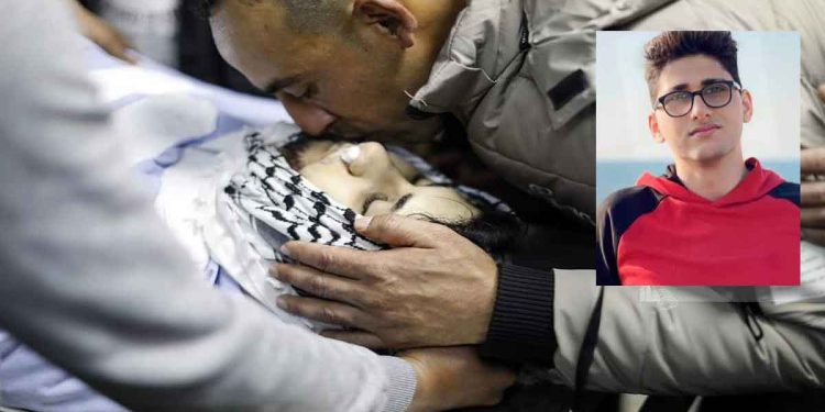 The Palestinian Ministry of Health announced the death of Yazan Omar Khasib, 23, who was killed with bullets of the IOF