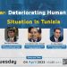 Webinar:  Deteriorating Human Rights Situation in Tunisia