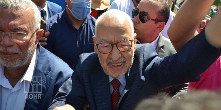 حكم سياسي بسجن راشد الغنوشي