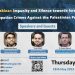 Webinar: Impunity and International Silence Towards Israeli Crimes against Palestinian People