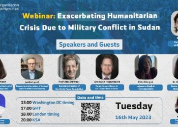 Webinar: Exacerbating Humanitarian Crisis Due to Military Conflict in Sudan