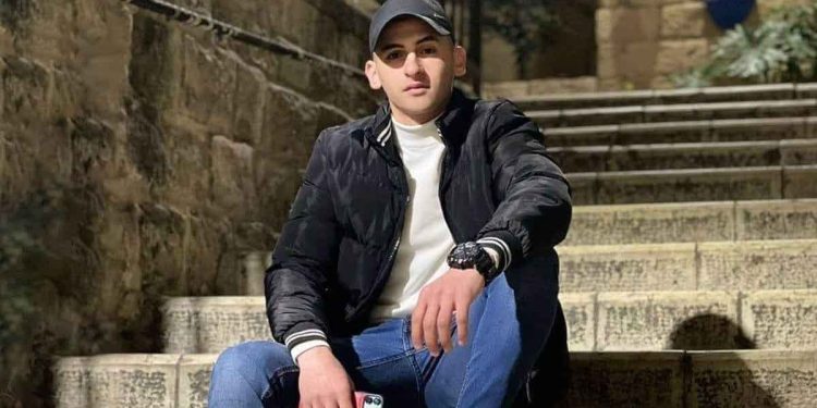 death of Badr Sami Ribhi al-Masri, 19, succumbed to fatal injuries he sustained from IOF gunfire