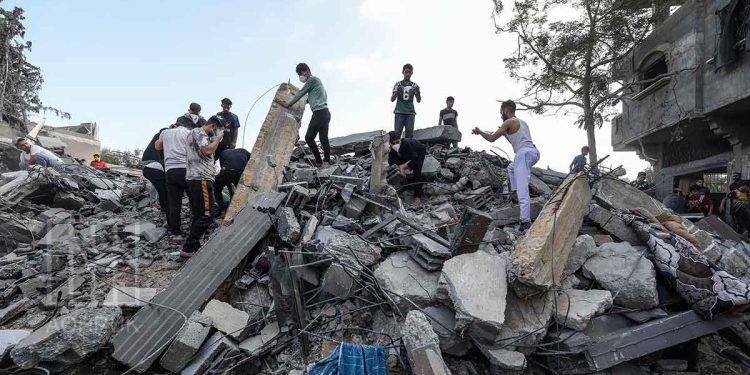 Gaza’s Death Toll Surges to 17,487