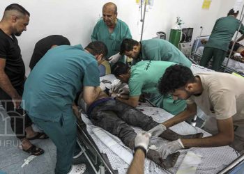 Targeting hospitals by the Israeli occupation