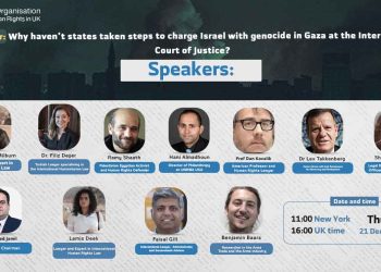 Panel Discussion: Why haven’t states taken steps to charge Israel with genocide in Gaza at the International Court of Justice?