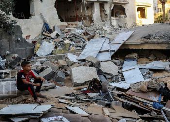 IOF attempts to worsen the health conditions in Gaza by targeting a sewage station