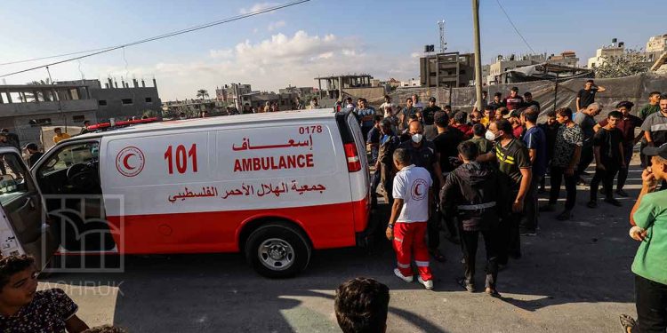 النظام الصحي بكامله خارج الخدمة في قطاع غزة