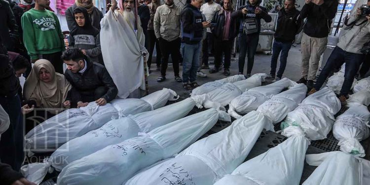 The Israeli occupation is ending the lives of the people of Gaza at the world’s watch