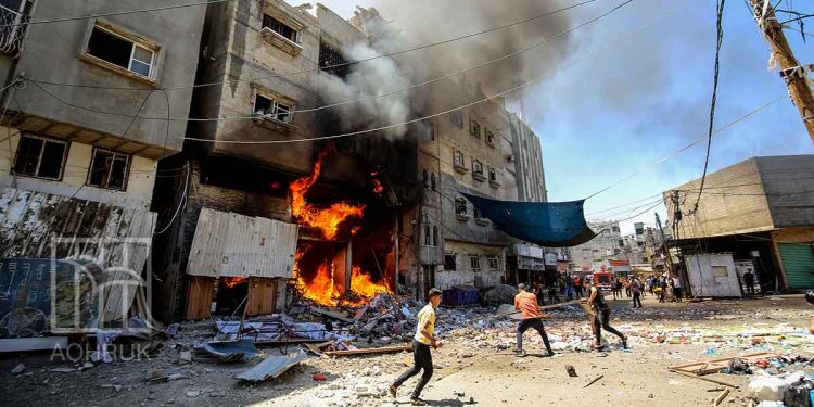 الاحتلال الإسرائيلي يواصل حرب الإبادة التي يشنها على قطاع غزة
