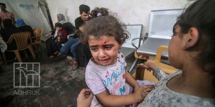 The atrocities committed against the children of Gaza are beyond description