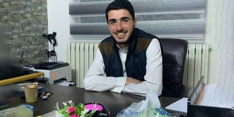 Jordanian student Walid Khaled Al-Juhani
