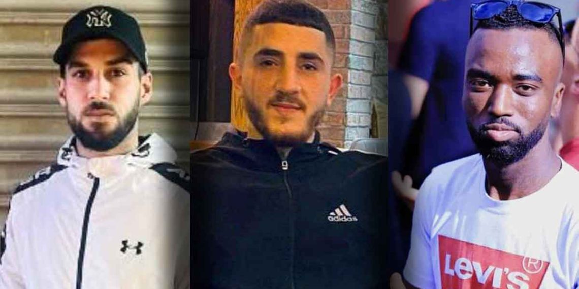 The victims were identified as Ayman Mubarak, 26, Husam Babas, 22, and Mohamed Nasrallah, 27, according to the Palestinian health ministry