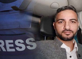 مقتل الصحفي بهاء عكاشة، الذي قضى وزوجته وأبناؤه في قصف الاحتلال لمنزلهم في مخيم جباليا شمال القطاع