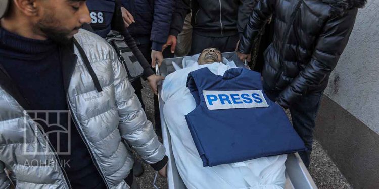 IOF kills 142 Palestinian journalists in Gaza Carnage