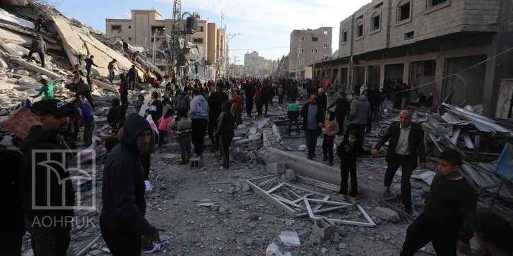 الاحتلال الإسرائيلي يواصل حرب الإبادة التي يشنها على قطاع غزة