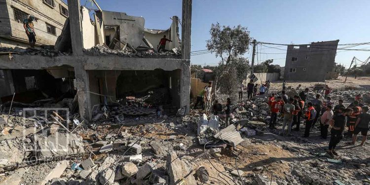 الاحتلال الإسرائيلي يواصل حرب الإبادة التي يشنها على قطاع غزة