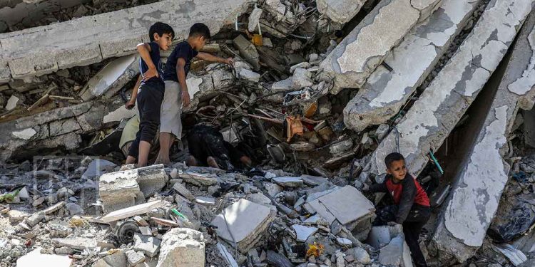 Every day, 10 children lose one or both legs in the Gaza Strip