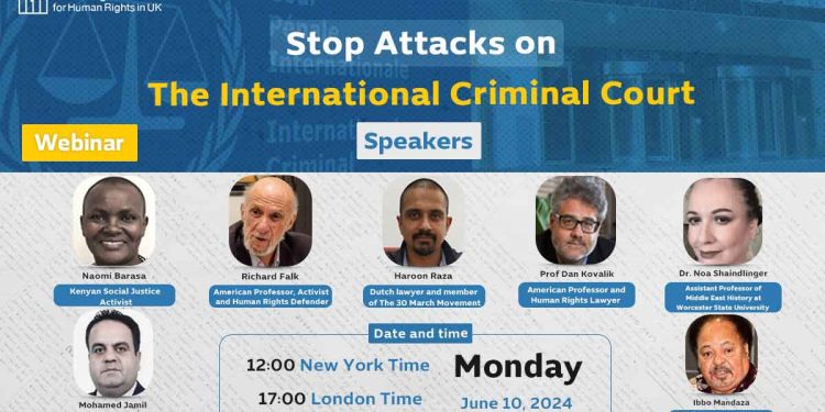 Webinar: Stop Attacks on the International Criminal Court