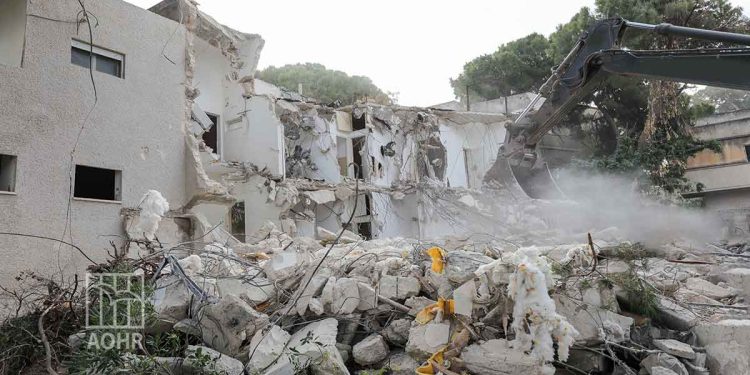 IOF demolishes 5 Palestinian homes in the West Bank