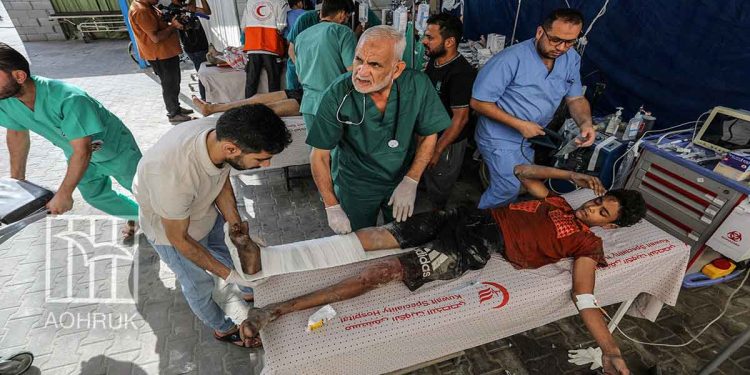 انقطاع المياه والأكسجين عن مستشفى “كمال عدوان” شمالي غزة