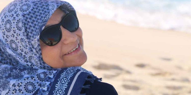 Egyptian lawyer and human rights defender Hoda Abdel Moneim