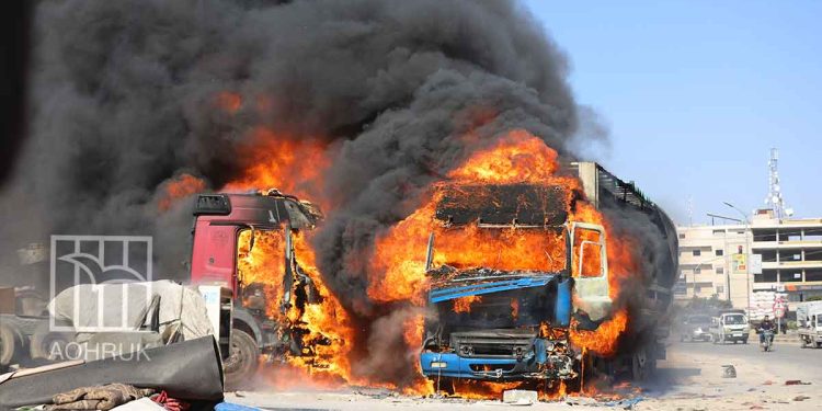 تفاقم الأزمة الإنسانية شمال سوريا.. ونزوح أكثر من 178 ألف شخص