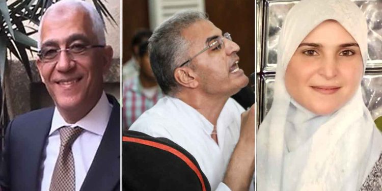 محاكمات جائرة لعصام سلطان وحسام خلف وحسيبة محسوب