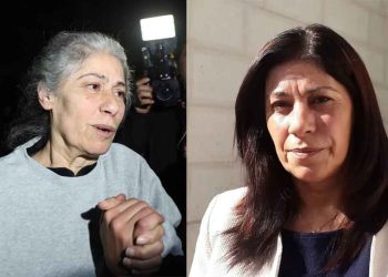 خالدة جرار قبل اعتقالها وبعد الإفراج عنها