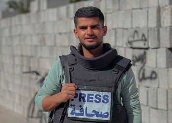 الصحفي سائد صبري نبهان مصور قناة الغد الفضائية